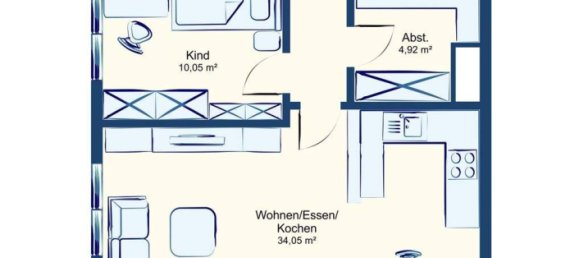 3 rooms Apartment in Lustenau, Austria No. 198583 11