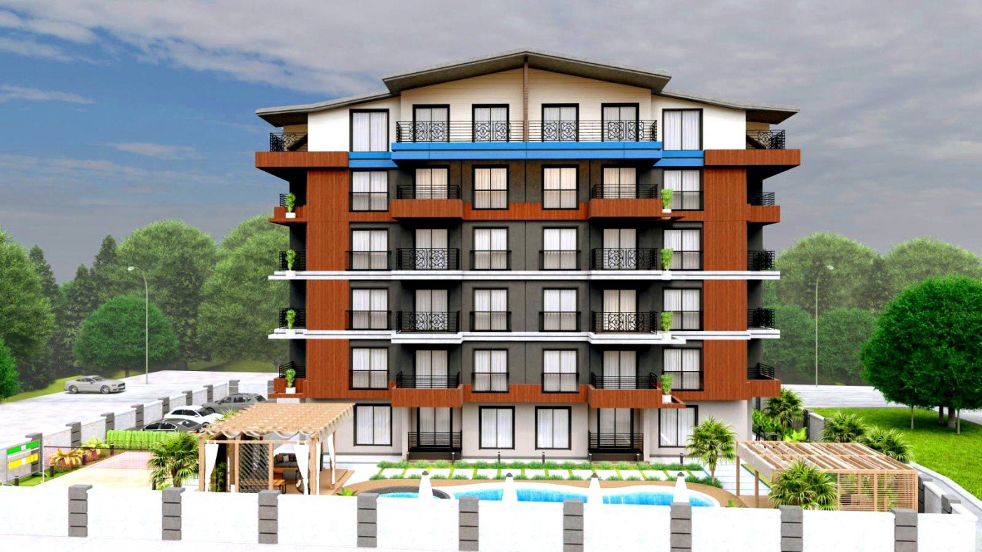 Wohnung 1+1 in Gazipasa, Turkey, Nr. 31262