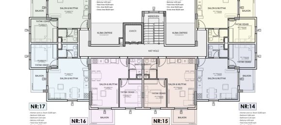 Wohnung 1+1 in Gazipasa, Turkey, Nr. 31262 15
