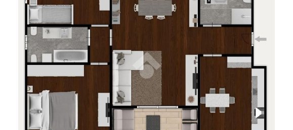 3 rooms Apartment in Caronno Pertusella, Italy No. 183238 7