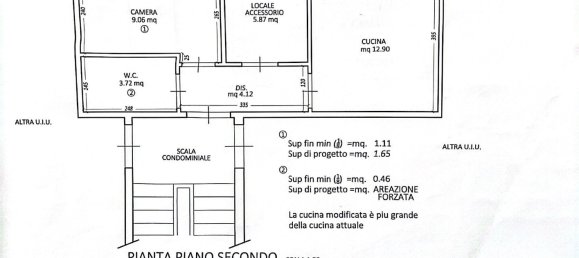 Apartamento T2 em Subbiano, Italy N.º 48293 17