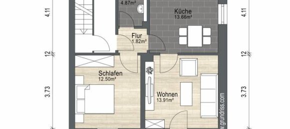 2 chambres Maison de ville à Neustadt an der Waldnaab, Germany No. 371447 16