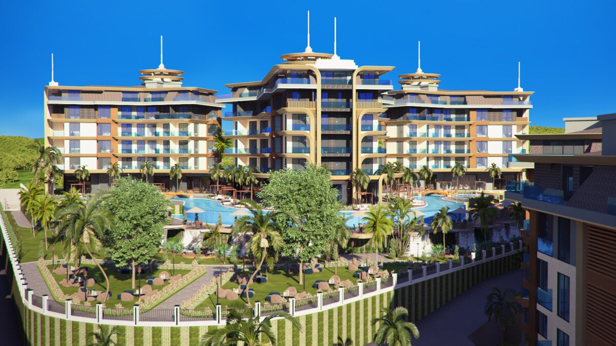 2 rooms Apartment in Alanya, Turkey No. 19567