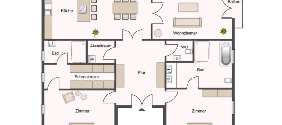 Apartamento de 4 habitaciónes en Margareten, Austria No. 222859 3