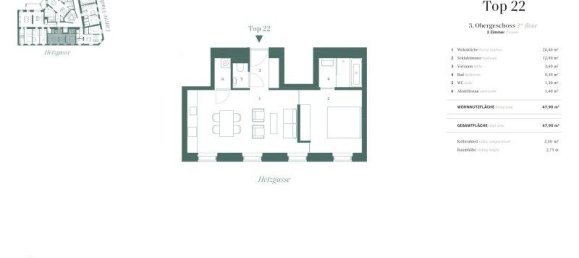 2-Zimmer Wohnung in Wien, Austria, Nr. 176987 13