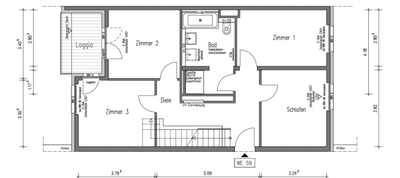Dúplex de 4 dormitorios en Altglienicke, Germany No. 234035 24