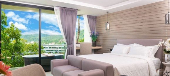 Кондоминиум  с 1 спальней в Карон, Таиланд № 12528 7