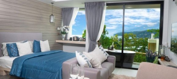 Кондоминиум  с 1 спальней в Карон, Таиланд № 12528 10