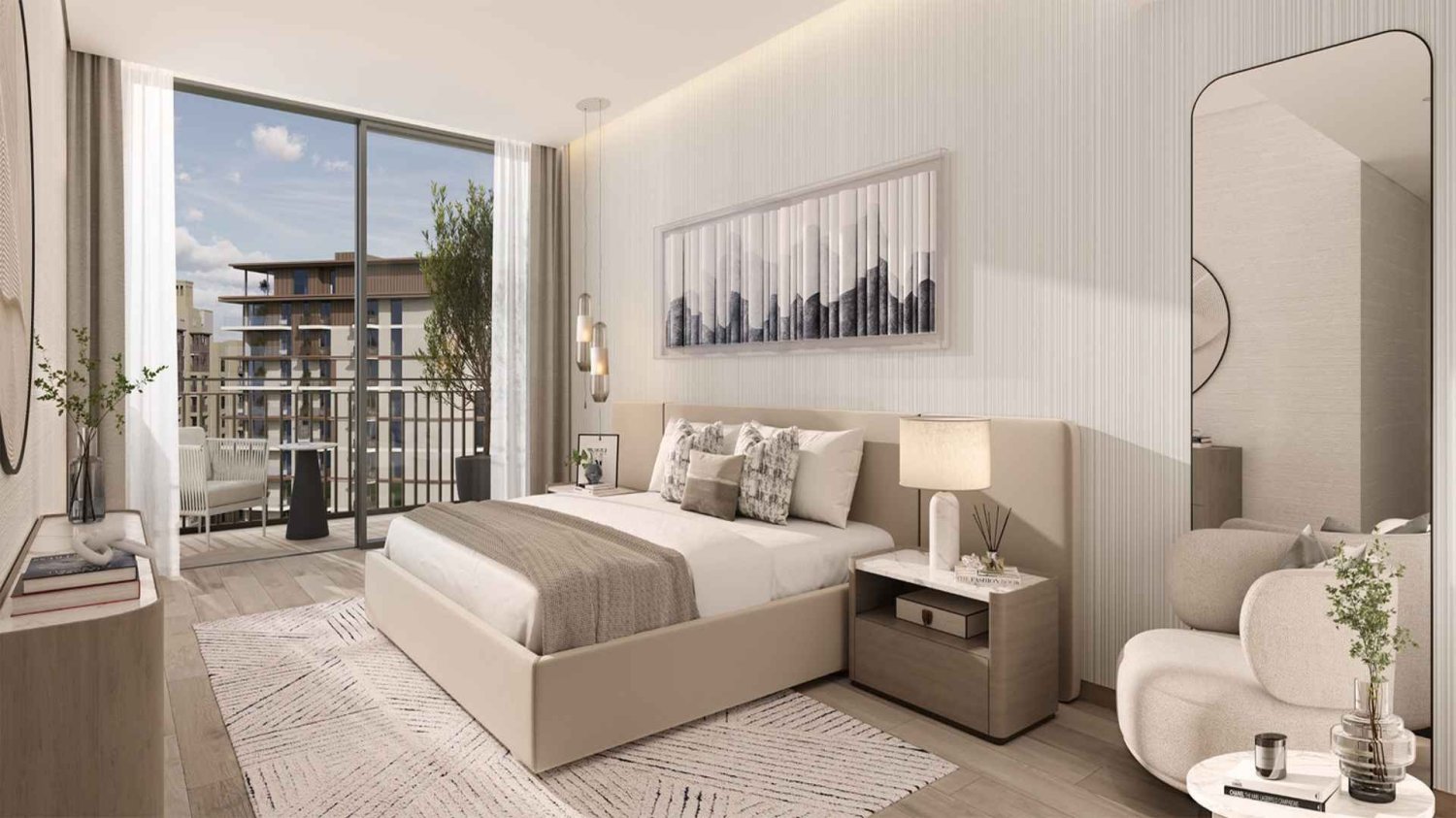 Квартира с 3 спальнями в Riwa, Умм-Сукейм, ОАЭ № 62616