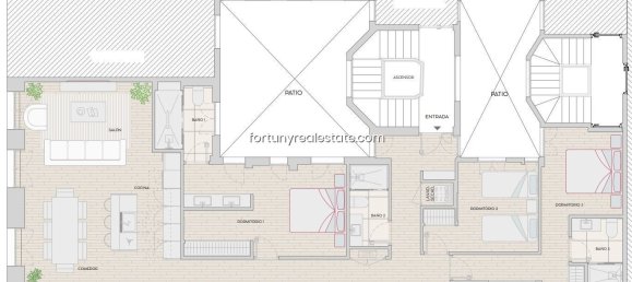 Apartamento T3 em Madrid, Spain N.º 98444 17