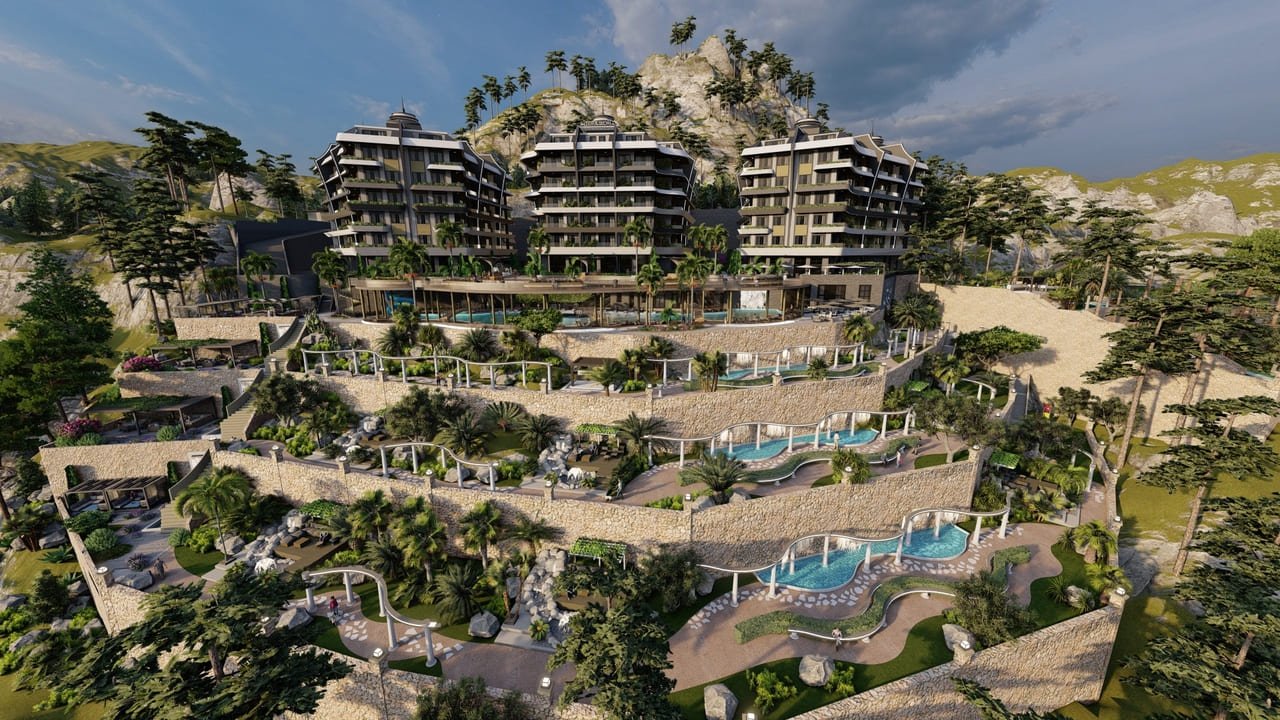 Apartment 2+1 in Alanya, Turkey No. 38844