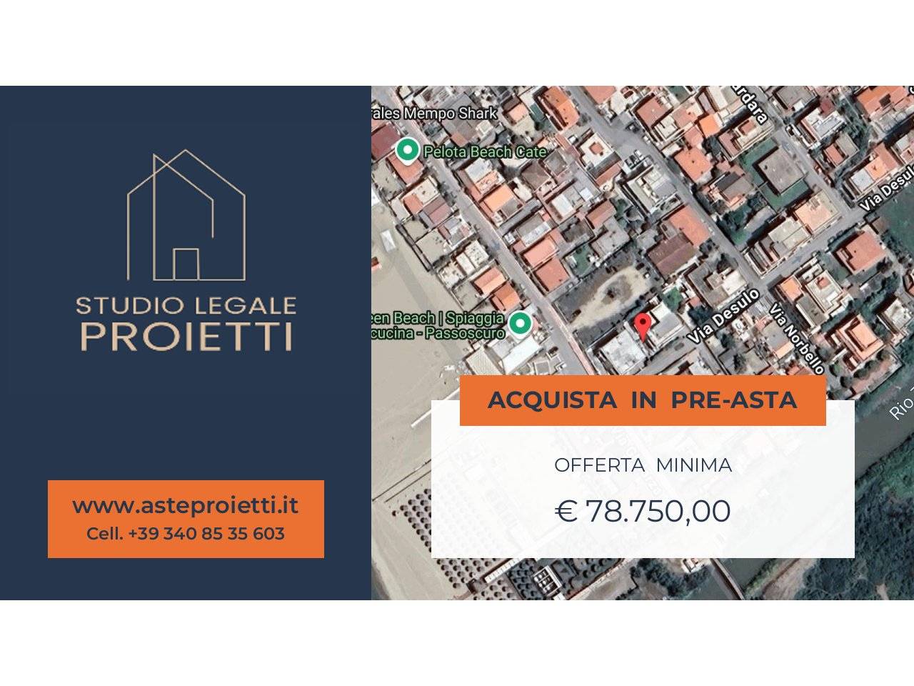 2 bedrooms Apartment in Fiumicino, Italy No. 308219