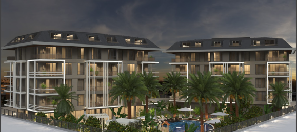 Квартира 2+1 в Оба, Турция № 3607 8