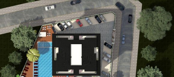 2غرفة شقة في Mahmutlar, Turkey رقم 10119 24