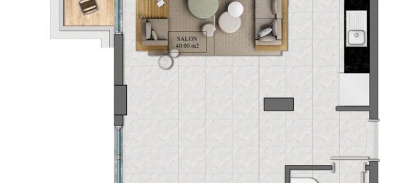 2غرفة شقة في Mahmutlar, Turkey رقم 10119 16