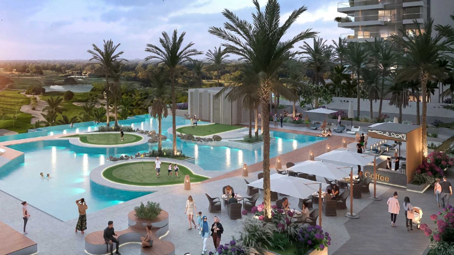 1 bedroom Apartment in GOLF GREENS TOWER 2, Dubai, UAE No. 61516