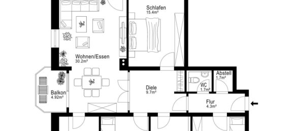 3 Schlafzimmer Wohnung in Freising, Germany, Nr. 6902 13