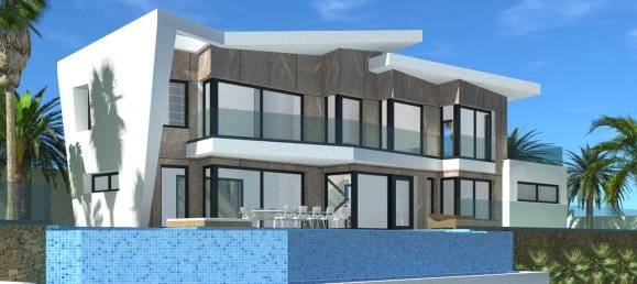 Вилла с 4 спальнями в Кальпе, Испания № 8421 16