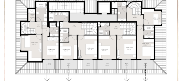 Penthouse 1+1 em Oba, Turkey N.º 12786 8