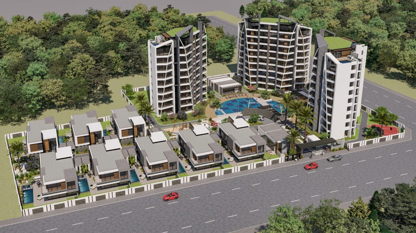 Apartamento 1+1 em Antalya, Turkey N.º 14093