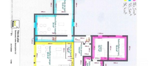 4 Schlafzimmer Haus in Moineville, France, Nr. 153164 3