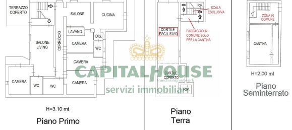4 bedrooms Apartment in Macerata Campania, Italy No. 70817 2