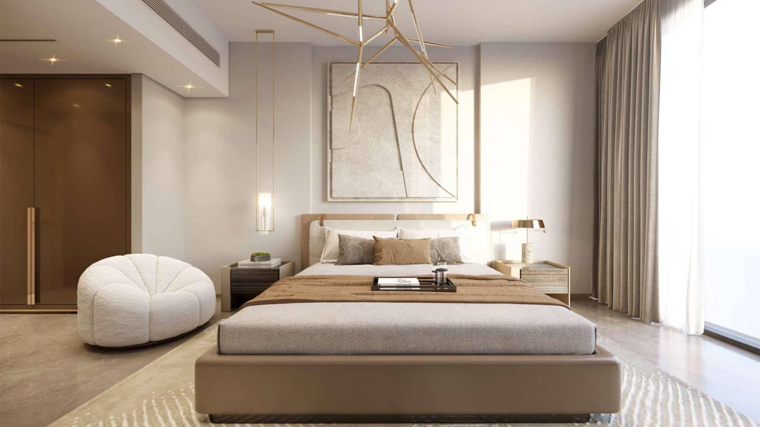 Квартира с 1 спальней в NEVA RESIDENCES, Джумейра Вилладж Серкл, ОАЭ № 62499