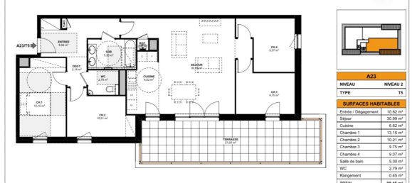 4 غرف نوم بانتهاوس في Bartenheim, France رقم 89959 2