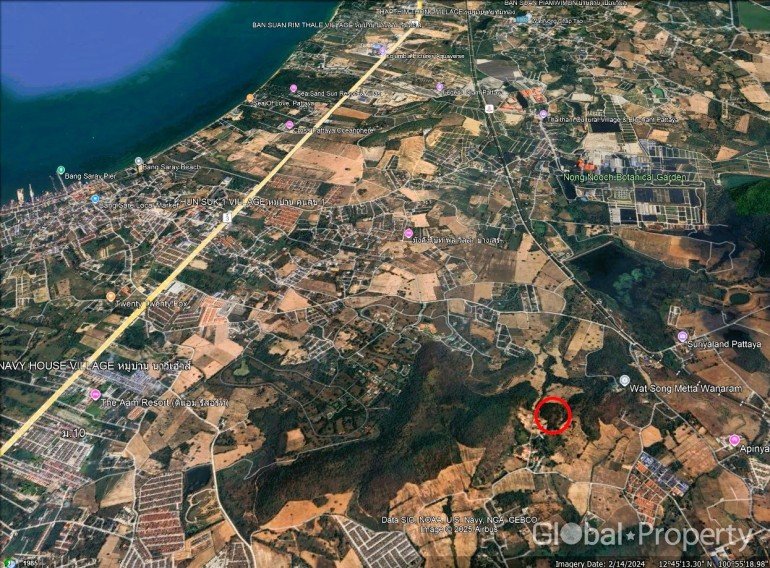 Land for sale in Pattaya, Chonburi, Eastern Thailand, Thailand № 143441