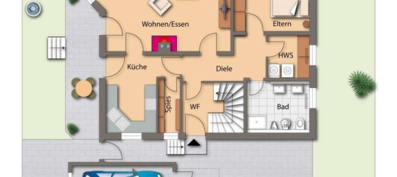 5 rooms Townhouse in Nurnberger Land, Germany No. 319832 15