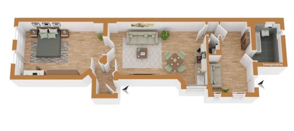 3-Zimmer Wohnung in Schöneberg, Germany, Nr. 37736 9