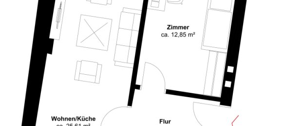 1 bedroom Apartment in Stralsund, Germany No. 70811 2