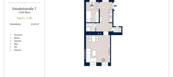 2-salle Appartement à Ottakring, Austria No. 207369 8