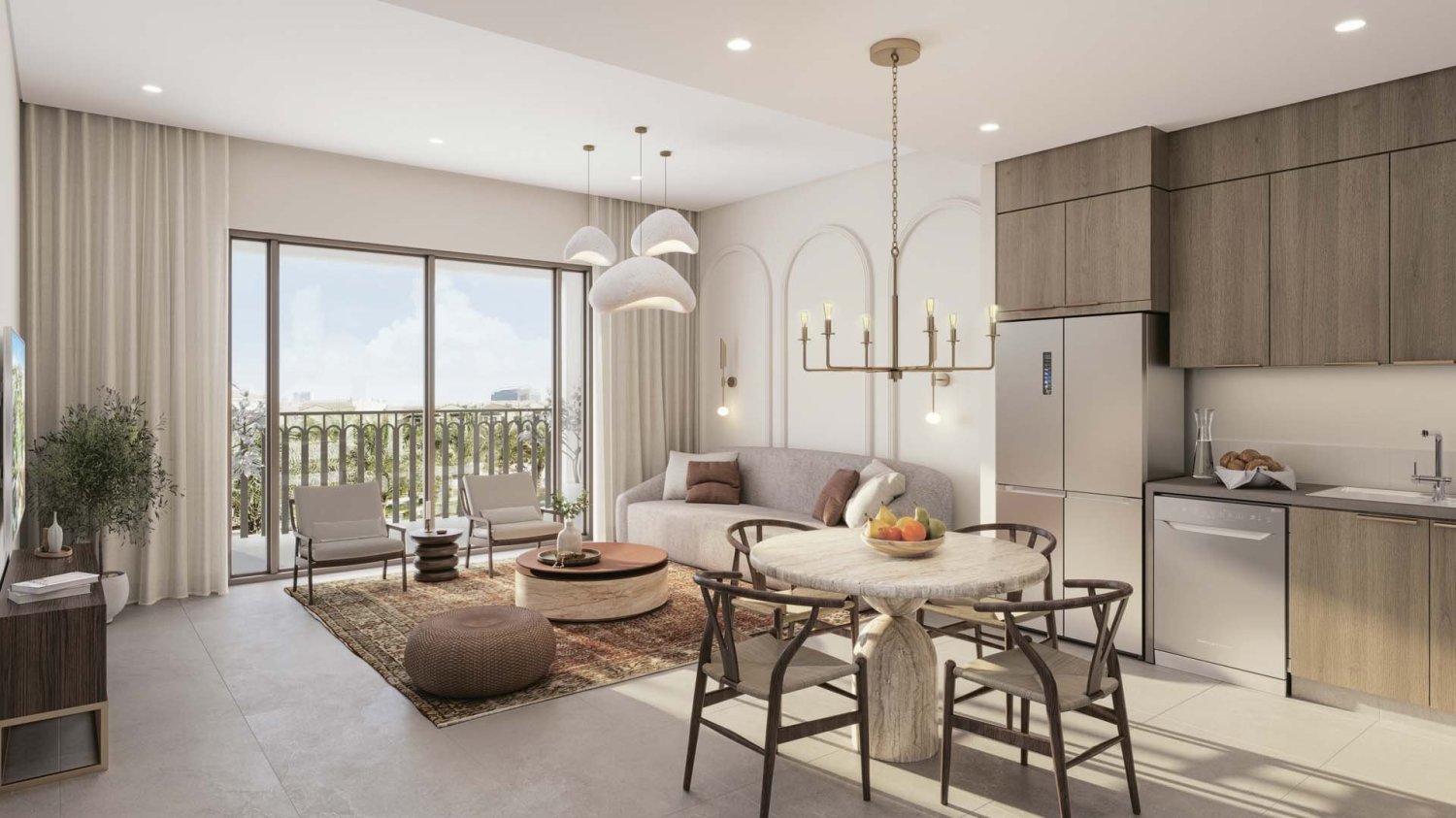 Apartamento T2 em Abu Dhabi, UAE N.º 61547