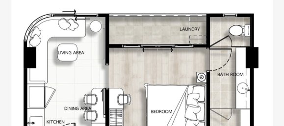 1 chambre condominium à vendre à Phuket, Southern Thailand, Thailand № 30107 7