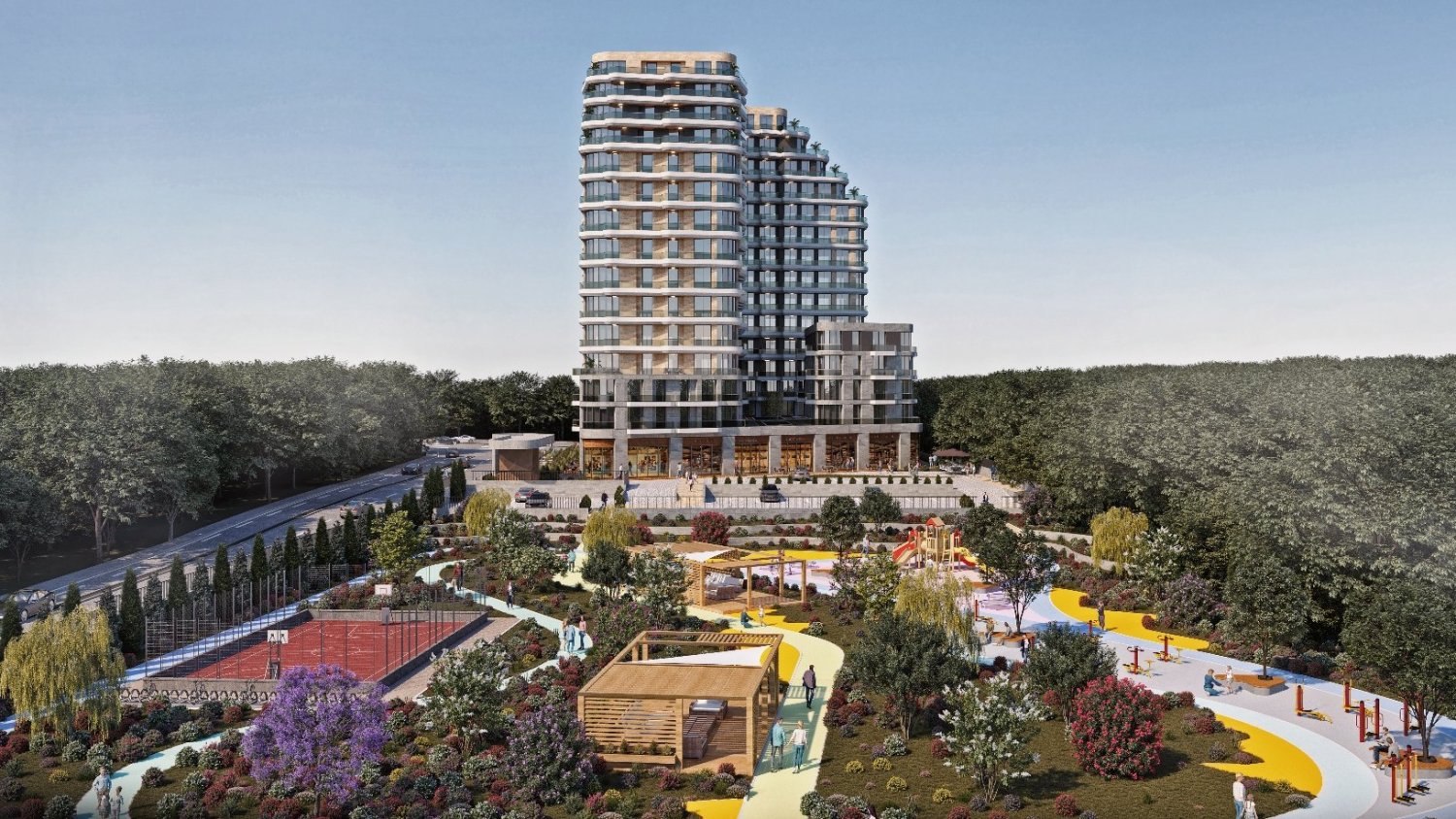 Wohnung 3+1 in Istanbul, Turkey, Nr. 25863