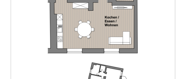 Apartamento T1 em Wurzburg, Germany N.º 14292 2
