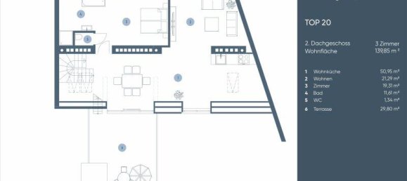 Dúplex de 3 habitaciónes en Wahring, Austria No. 225194 24