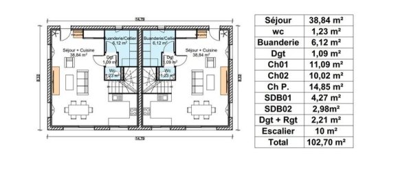 Casa de 3 dormitorios en Bastelicaccia, France No. 360418 9