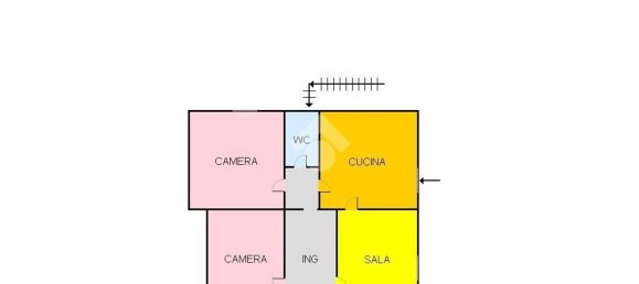 3-salle Maison à Cassino, Italy No. 72122 7