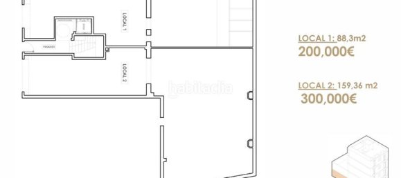 Коммерческая недвижимость 89м² в Сан-Марти, Испания № 165269 8