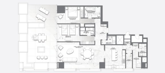 2 غرف نوم شقة في الخليج التجاري, UAE رقم 121417 10