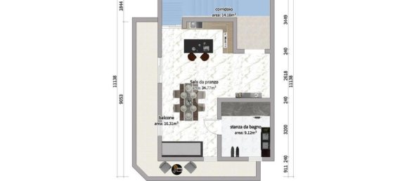 3 rooms Apartment in Carovigno, Italy No. 103908 26
