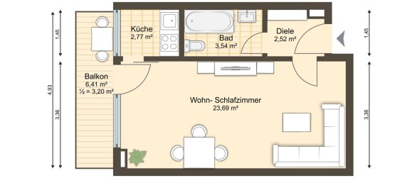 Studio in München, Germany, Nr. 181624 7