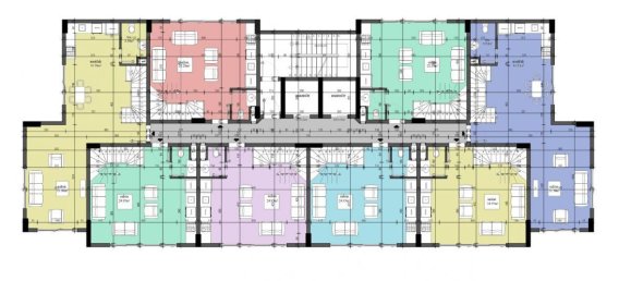 Квартира с 2 комнатами в Каргыджак, Турция № 16759 14