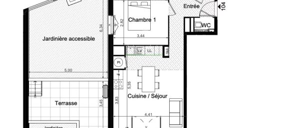 2 bedrooms Apartment in Beausoleil, France No. 1971 3