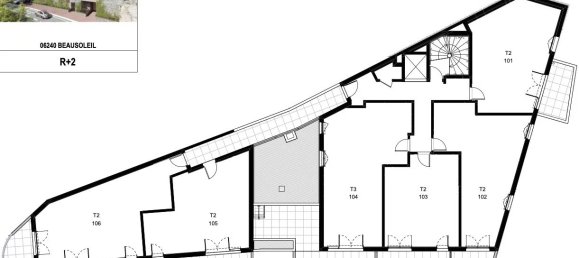 2 bedrooms Apartment in Beausoleil, France No. 1971 5