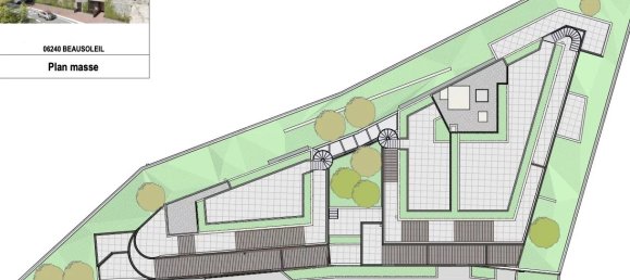 2 bedrooms Apartment in Beausoleil, France No. 1971 2