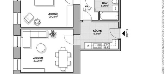 2 rooms Apartment in Brigittenau, Austria No. 119144 5