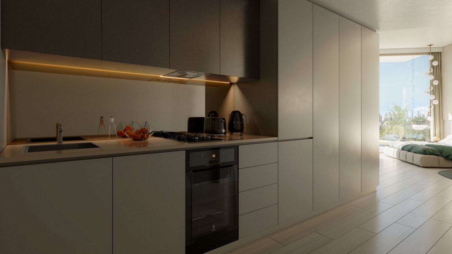 1 غرف نوم شقة في REGALIA APARTMENTS, الخليج التجاري, UAE رقم 58142